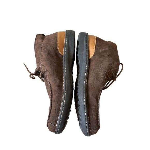 UGG Men’s Cardiff Sherpa Lined Suede Winter Chukka Boots size 13 Brown - Picture 7 of 10